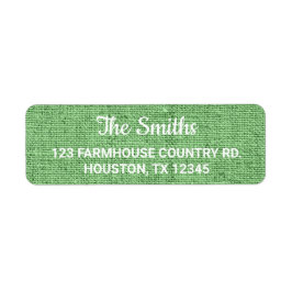 Sage Green Burlap Moderne Rustikale