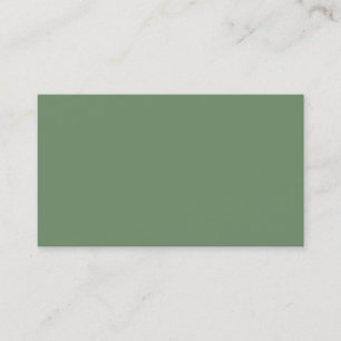 Sage Green Business Card Visitenkarte