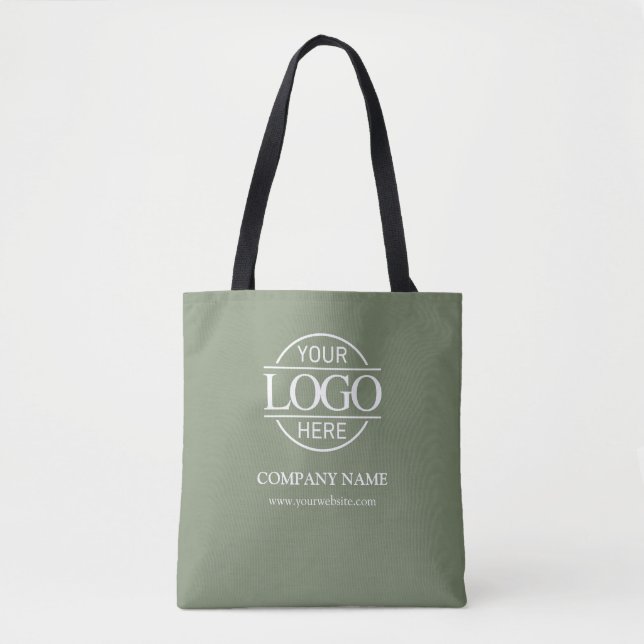 Sage Green Business Corporate Company Logo Promo (Vorderseite)