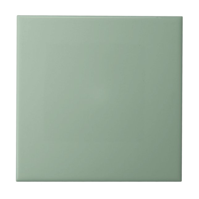 Sage Green Fliese (Vorderseite)
