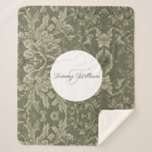 Sage Green Flora Elegantes Ambiente