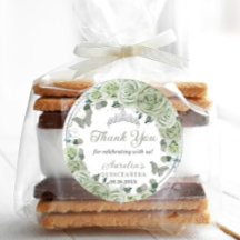 Sage Green Floral Rose Silver Tiara Schmetterlinge