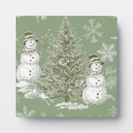 Sage Green Fotoplatte