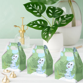 Sage Green Gevor Box Blue Dinosaurier Balloon Geschenkschachtel
