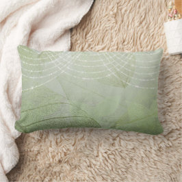 Sage Green Glitzer Elegante Fantasy Chic Trendy Lendenkissen