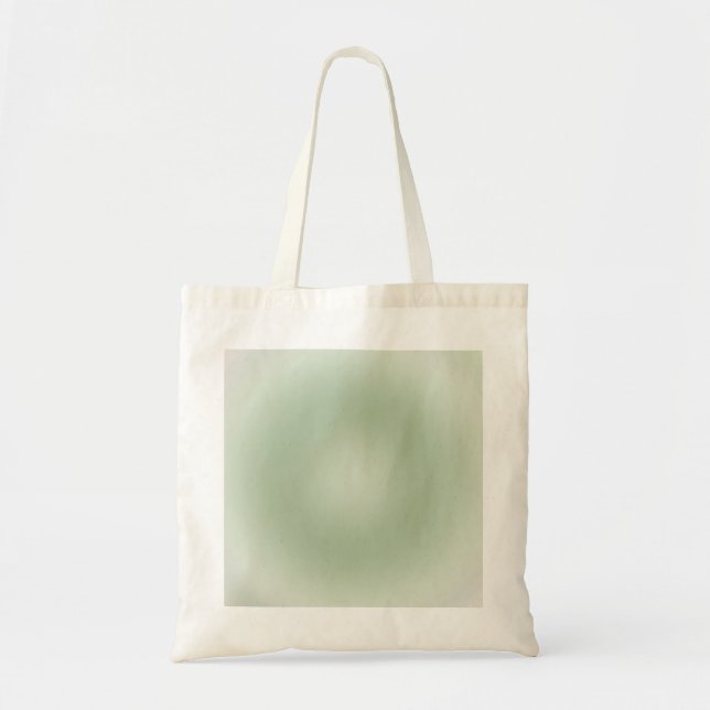 Sage Green Gradient Aura Tragetasche (Vorne)