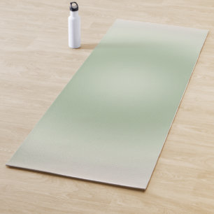 Sage Green Gradient Aura Yogamatte