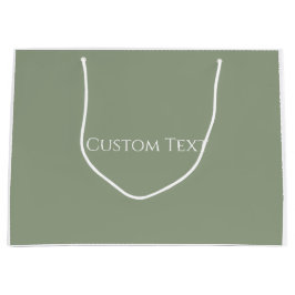 Sage Green Große Geschenktüte
