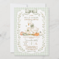 Sage Green Herbst Silly Goose Babyparty