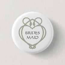 Sage Green Irish Celtic Swan Liebe kennt Bridesmai