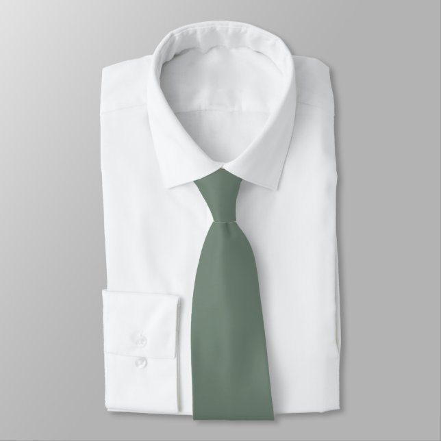 Sage Green Krawatte (Gebunden)