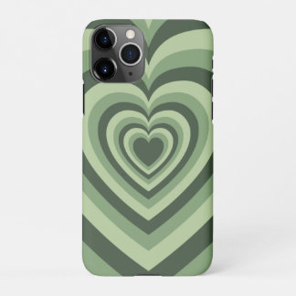 Sage Green Latte Liebe Kaffee Herz-Case-Mate iPhon iPhone 11Pro Hülle