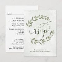 Sage Green Laurel Verlasse Rustikale Hochzeit