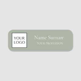 Sage Green Logo Werbeartikel  Namensschild