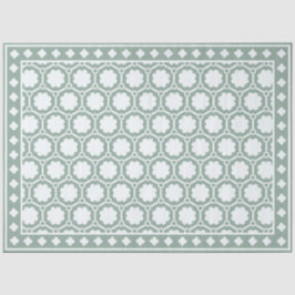 Sage Green Modern Bone Inlay Decoupage Paper Seidenpapier