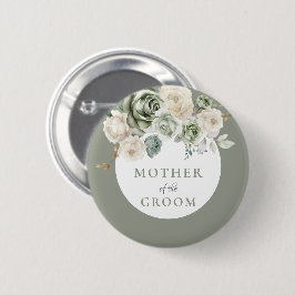 Sage Green Mother of the Groom Brautparty Button
