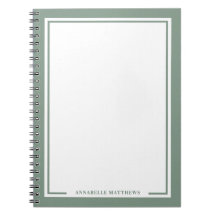 Sage Green Name Monogram