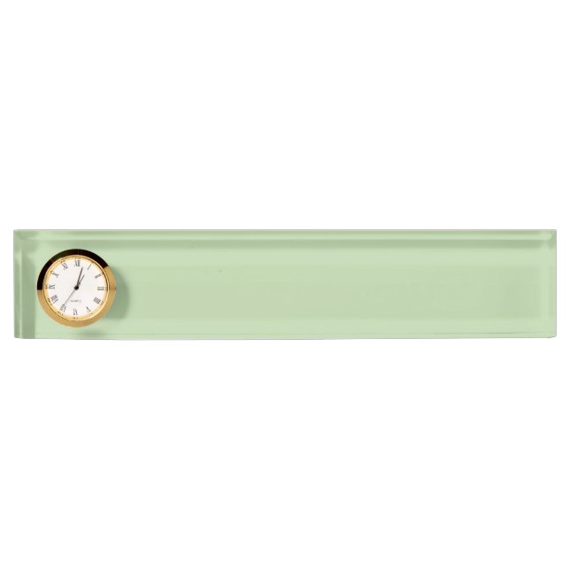 Sage Green Namensplakette (Vorderseite)