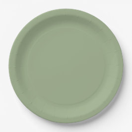 Sage Green Pappteller