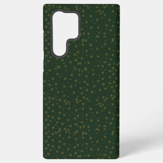 Sage Green Polka Dots Modern Pattern Samsung Galaxy Hülle