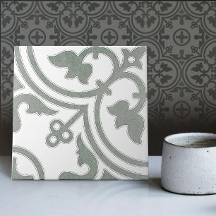 Sage Green Repro Backsplash Küche Portugal Fliese