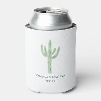 Sage Green Saguaro Cactus Wedding Dosenkühler