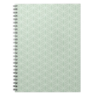 Sage Green Tree of Life Notebook Notizblock