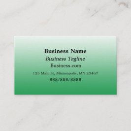 Sage Green und Black Simple Business Visitenkarte
