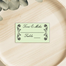 Sage Green Viktorianisch Wedding