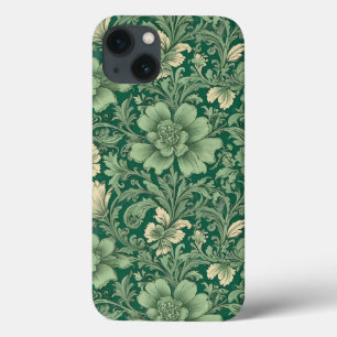 Sage Green Vintag Floral Muster Case-Mate iPhone Hülle