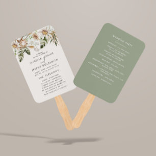 Sage grün botanisch rustikal elegant modern fächer