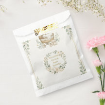 Sage-Grünes-Babywiegen-Baby-Shower