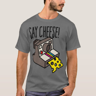 Sage Käse Hipster lustige Instant Kamera Vintag ca T-Shirt