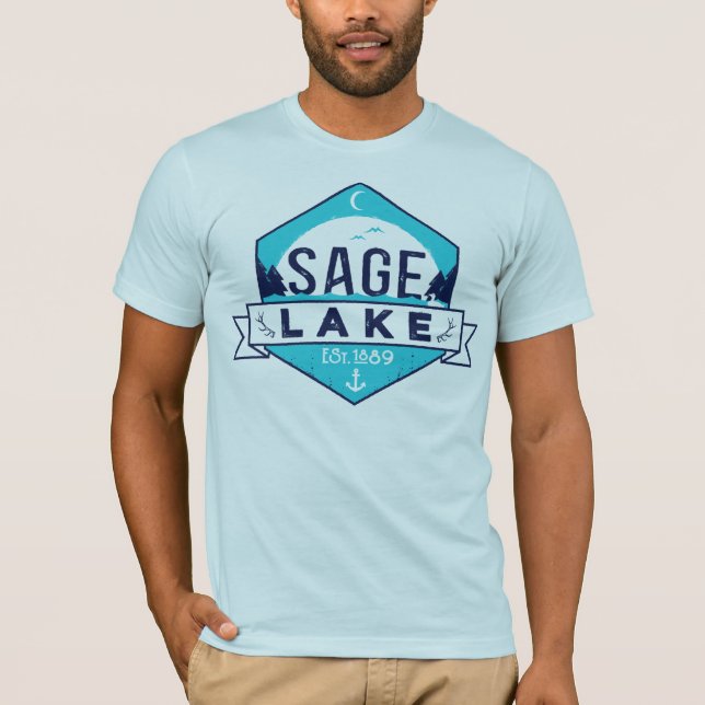Sage Lake Emblem T-Shirt (Vorderseite)