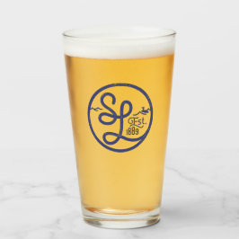 Sage Lake Siegel Pint Glass Glas