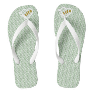 Sage Life Flip Flops von Poet Adiela Akoo