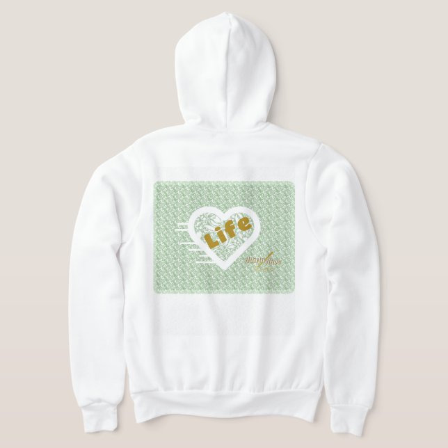 Sage Life Full Zip Hoodie von Poet Adiela Akoo (AblageHinten)