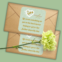 Sage Life Sticker von Poet Adiela Akoo