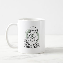 Sage Mother Baby Silhouette Mantra Kaffeetasse