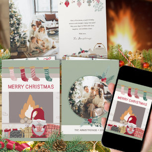 Sage Nordic Gnome Kamin Hygge Weihnachten