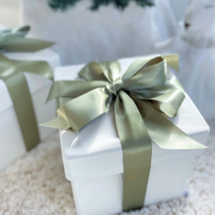 sage Ribbon Satinband