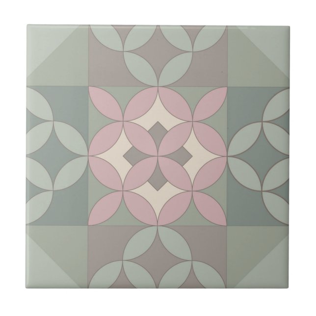 Sage & Rose Keramikfliese  (Vorderseite)