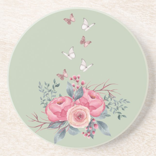 Sage Sandstone Untersetzer (Vorne)