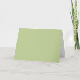 Sage Solid Color Karte