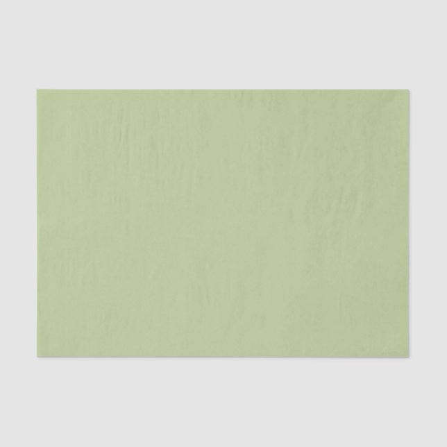 Sage Solid Color Seidenpapier (Vorderseite)