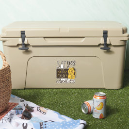 Sage Yes to new Adventures Backpack Nature Lover Aufkleber