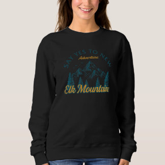 Sage Yes to new Adventures Elk Mountains Wandercol Sweatshirt