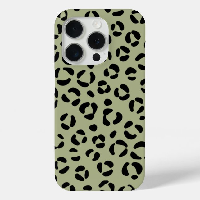 Saged Leopard Case-Mate iPhone Hülle (Rückseite)