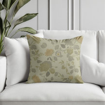 Sagegrün Oliven Gold Grau Moderne Farmhouse Blumen