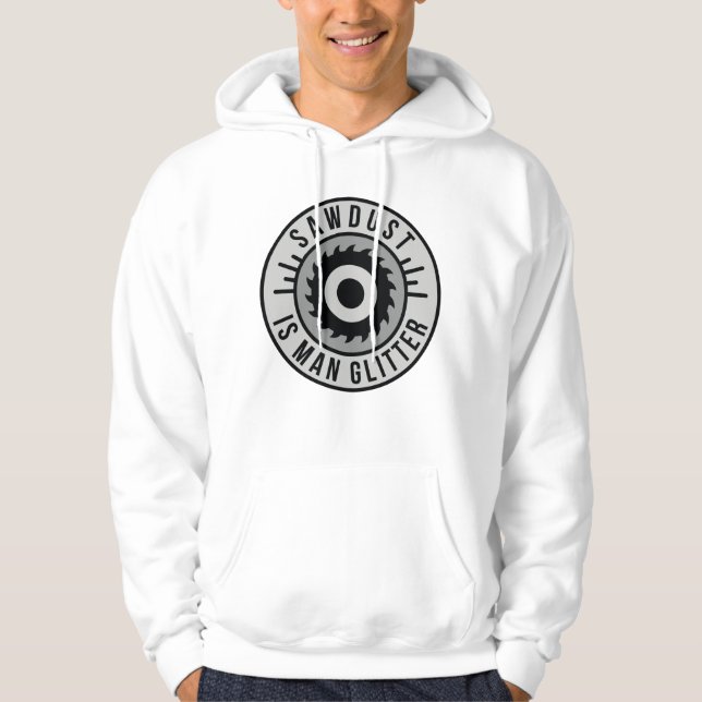 Sägemehl Hoodie (Vorderseite)
